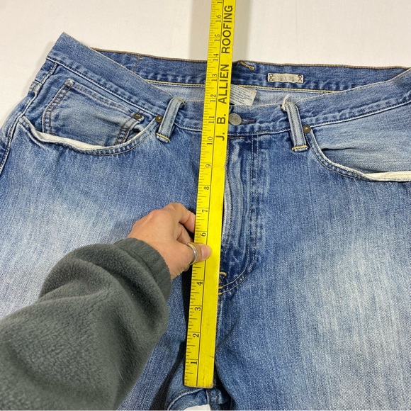 Ralph Lauren Straight Leg Jeans Womens High waist Distressed Medium wash… - Picture 9 of 10